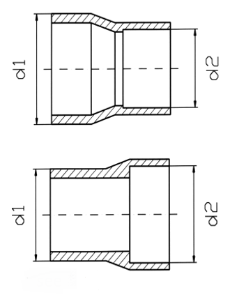 802 Reduzierstück i-a_Zeichnung_Clina Standard Fittings