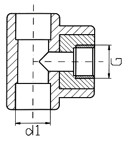 832_Übergangs-T-Stück IG_Zeichnung_Clina Standard Fittings