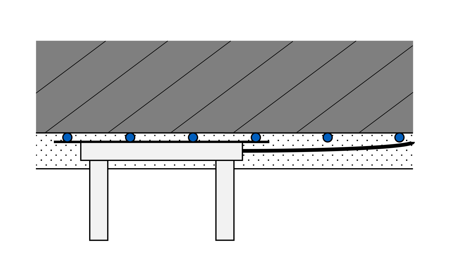 dew point sensor TF3 PR-14 mounting in plaster ceiling_drawing_Clina MCT