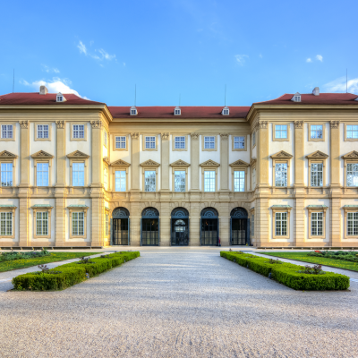 Palais Liechtenstein von der Gartenseite