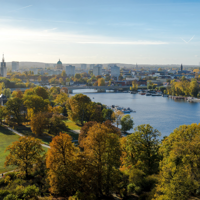 Blick auf die Havel und Potsdam